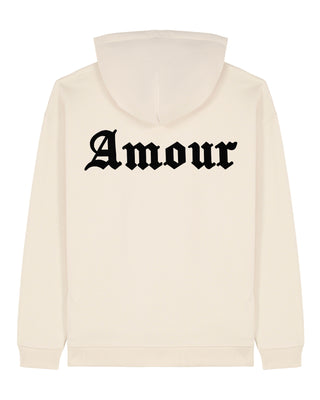 Hoodie Oversize Brodé "Amour Gothic"