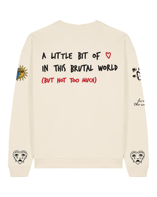 Sweatshirt Oversize Brodé "Brutal"