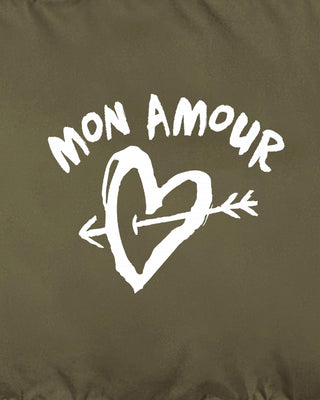 Doudoune Oversize Brodée "Mon Amour"