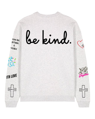 Sweatshirt Oversize "Be Kind"
