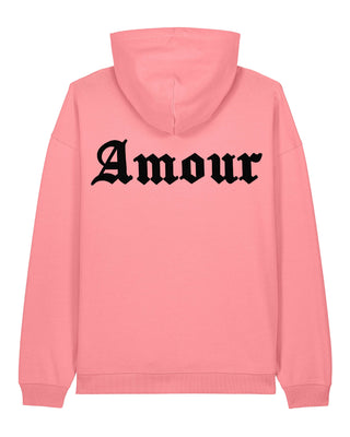 Hoodie Oversize Brodé "Amour Gothic"