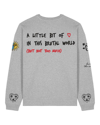 Sweatshirt Oversize Brodé "Brutal"