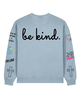 Sweatshirt Oversize "Be Kind"
