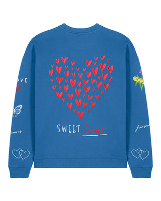 Sweatshirt Oversize Brodé "Sweetheart"