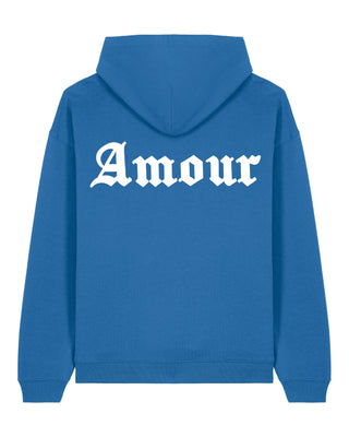 Hoodie Oversize Brodé "Amour Gothic"