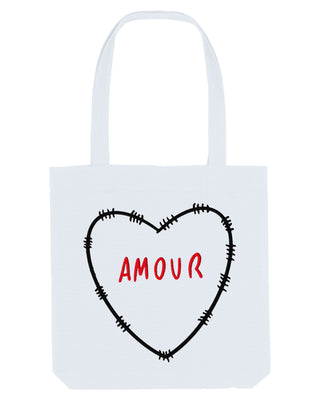 Tote Bag Brodé "Amour"