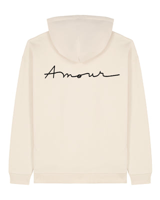 Hoodie Oversize Brodé "Amour"