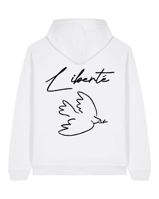 Hoodie Oversize Brodé "Liberté"