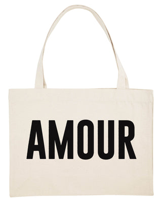 Shopping Bag Brodé "Amour"
