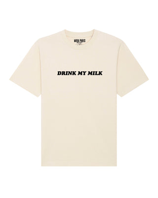 T-shirt Classic Brodé "Drink My Milk"