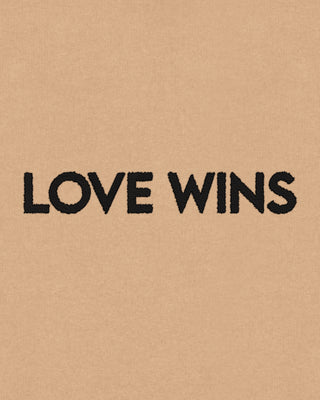 Hoodie Oversize Brodé "Love Wins"