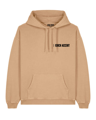 Hoodie Oversize Brodé "French Accent"