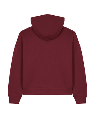 Cropped Hoodie Brodé "Amour"