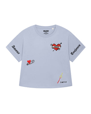 T-shirt Oversize "Amour Toujours"