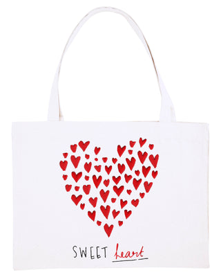 Shopping Bag Brodé "Sweetheart"