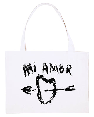 Shopping Bag Brodé "Mi Amor"