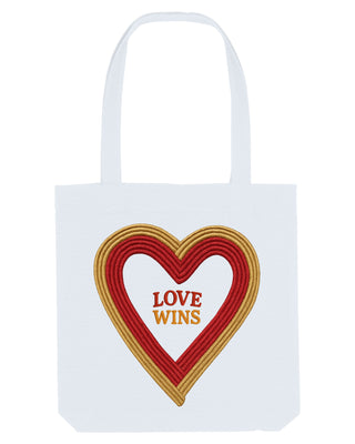 Tote Bag Brodé "Love Wins"