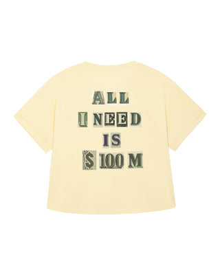 T-shirt Oversize "All I Need"