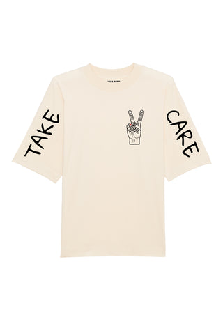 T-shirt Oversize "Take Care"
