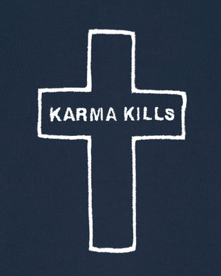 Polo Brodé "Karma Kills"