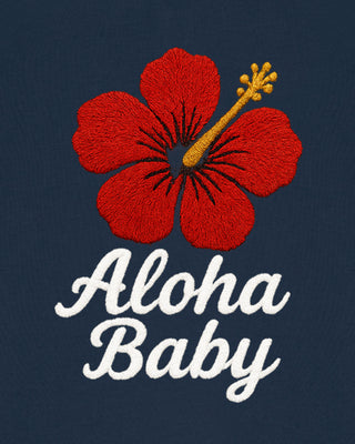 Polo Brodé "Aloha Baby"