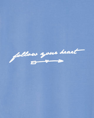 Sweatshirt Vintage Brodé "Follow Your Heart"