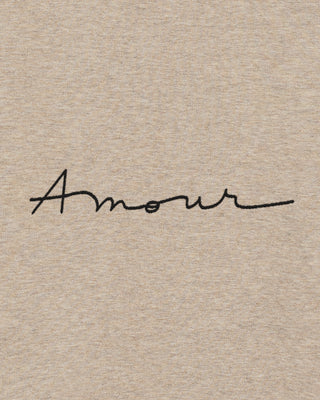 Hoodie Sherpa Brodé "Amour"