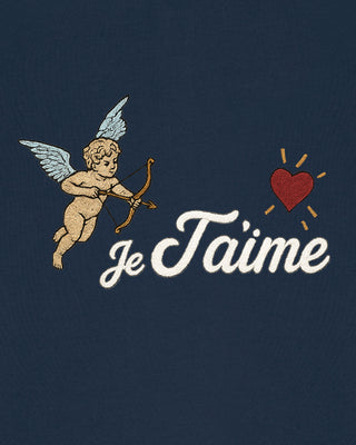 Polo Brodé "Je t’Aime"