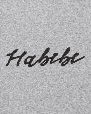 T-shirt Oversize Brodé "Habibi"