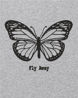 T-shirt Oversize Brodé "Fly Away"