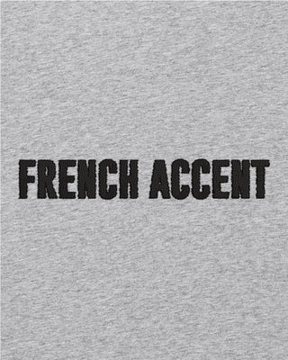 T-shirt Oversize Brodé "French Accent"