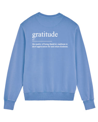 Sweatshirt Vintage Brodé "Gratitude"