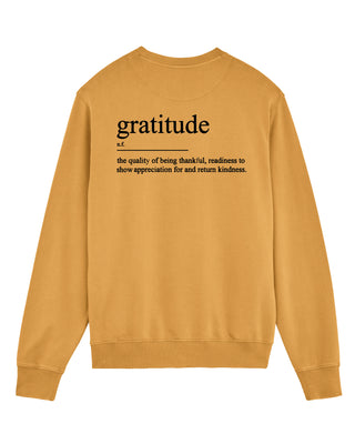 Sweatshirt Vintage Brodé "Gratitude"