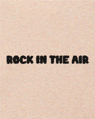 T-shirt Oversize Brodé "Rock In The Air"