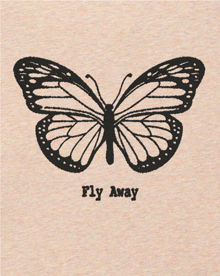 T-shirt Oversize Brodé "Fly Away"