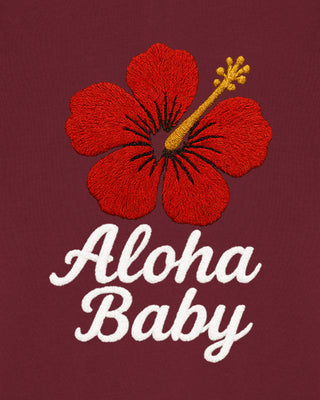 Polo Brodé "Aloha Baby"