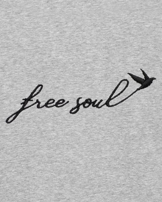 Hoodie Sherpa Brodé "Free Soul"