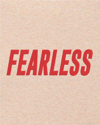 T-shirt Oversize Brodé "Fearless"