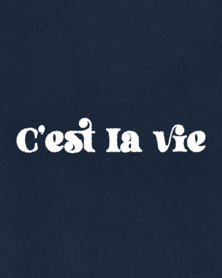 T-shirt Classic Brodé "C'est La Vie"