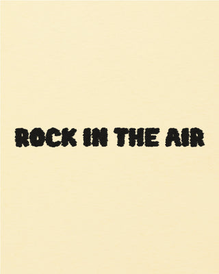 T-shirt Oversize Brodé "Rock In The Air"