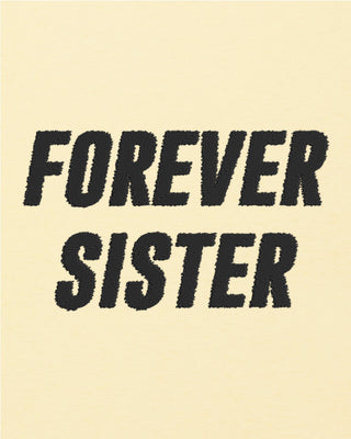 T-shirt Oversize Brodé "Forever Sisters"