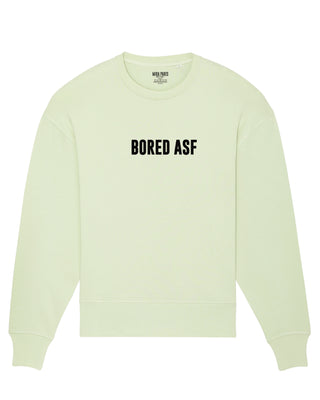 Sweatshirt Oversize Brodé "Bored ASF"