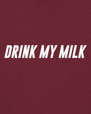 Sweatshirt Oversize Brodé "Drink My Milk"