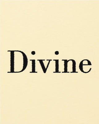 T-shirt Oversize Brodé "Divine"