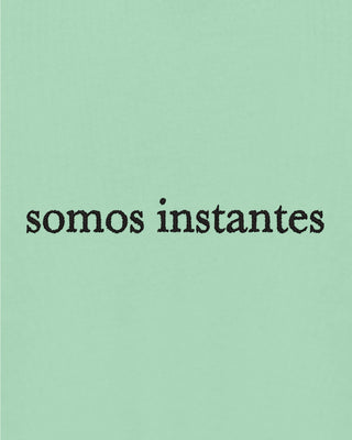 Cropped Hoodie Brodé "Somos Instantes"