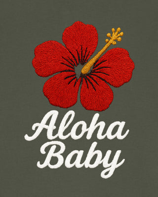 Polo Brodé "Aloha Baby"