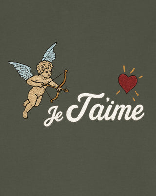 Polo Brodé "Je t’Aime"