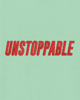 Cropped Hoodie Brodé "Unstoppable"