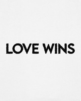 Hoodie Oversize Brodé "Love Wins"