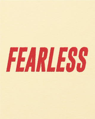 T-shirt Oversize Brodé "Fearless"